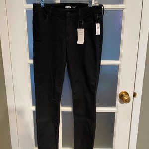 Old Navy Super Skinny Mid-Rise Jeans - Black